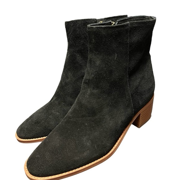 Soludos Black Ankle Boots - Picture 1 of 7